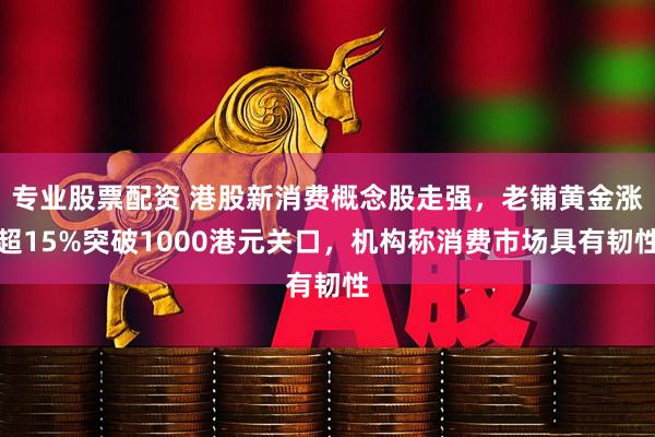 专业股票配资 港股新消费概念股走强，老铺黄金涨超15%突破1000港元关口，机构称消费市场具有韧性
